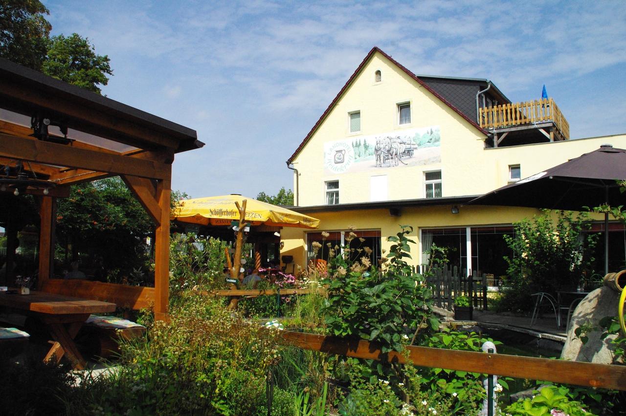 Landhotel Heidekrug ドーマ エクステリア 写真